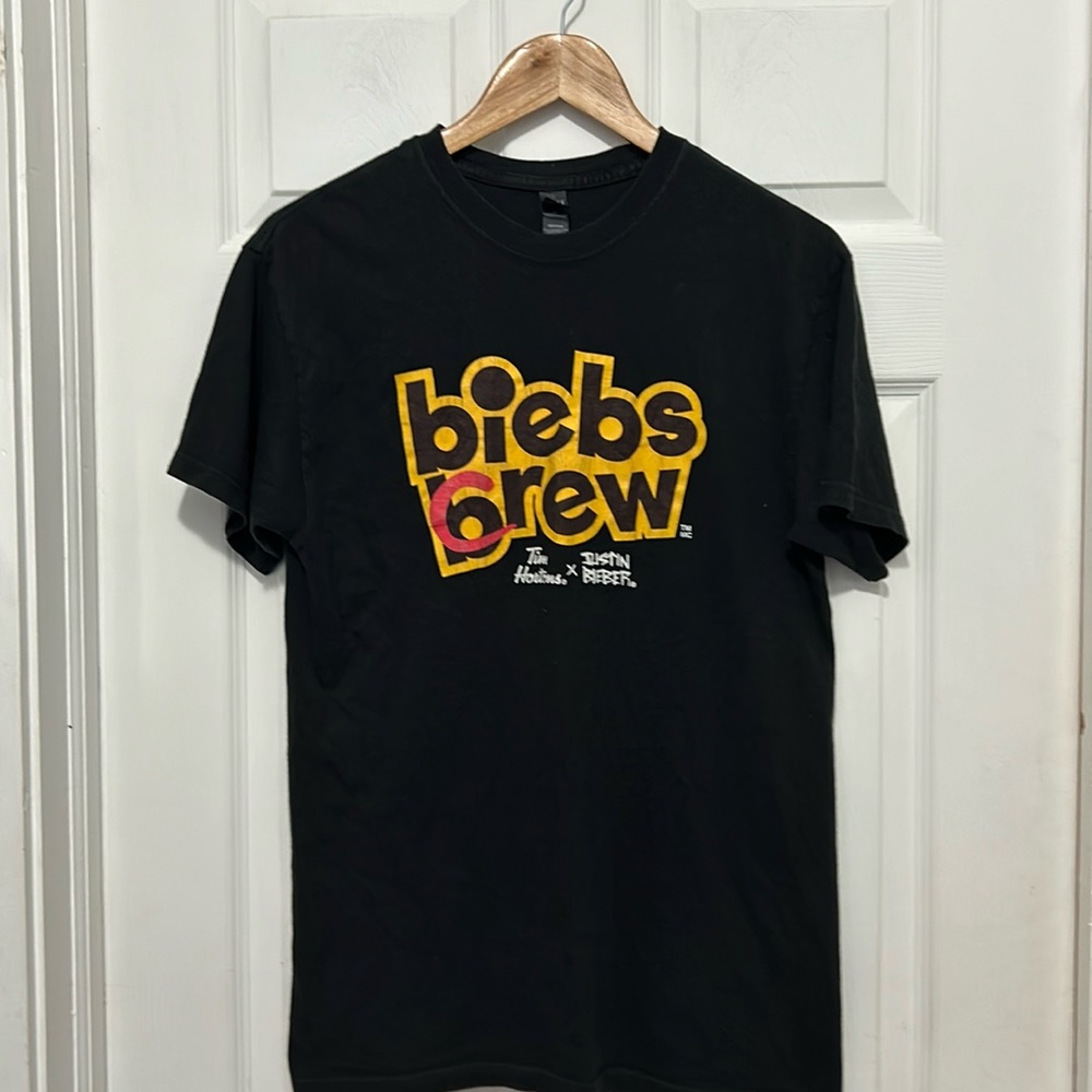 Justin Bieber x Tim Horton’s tee. Size M